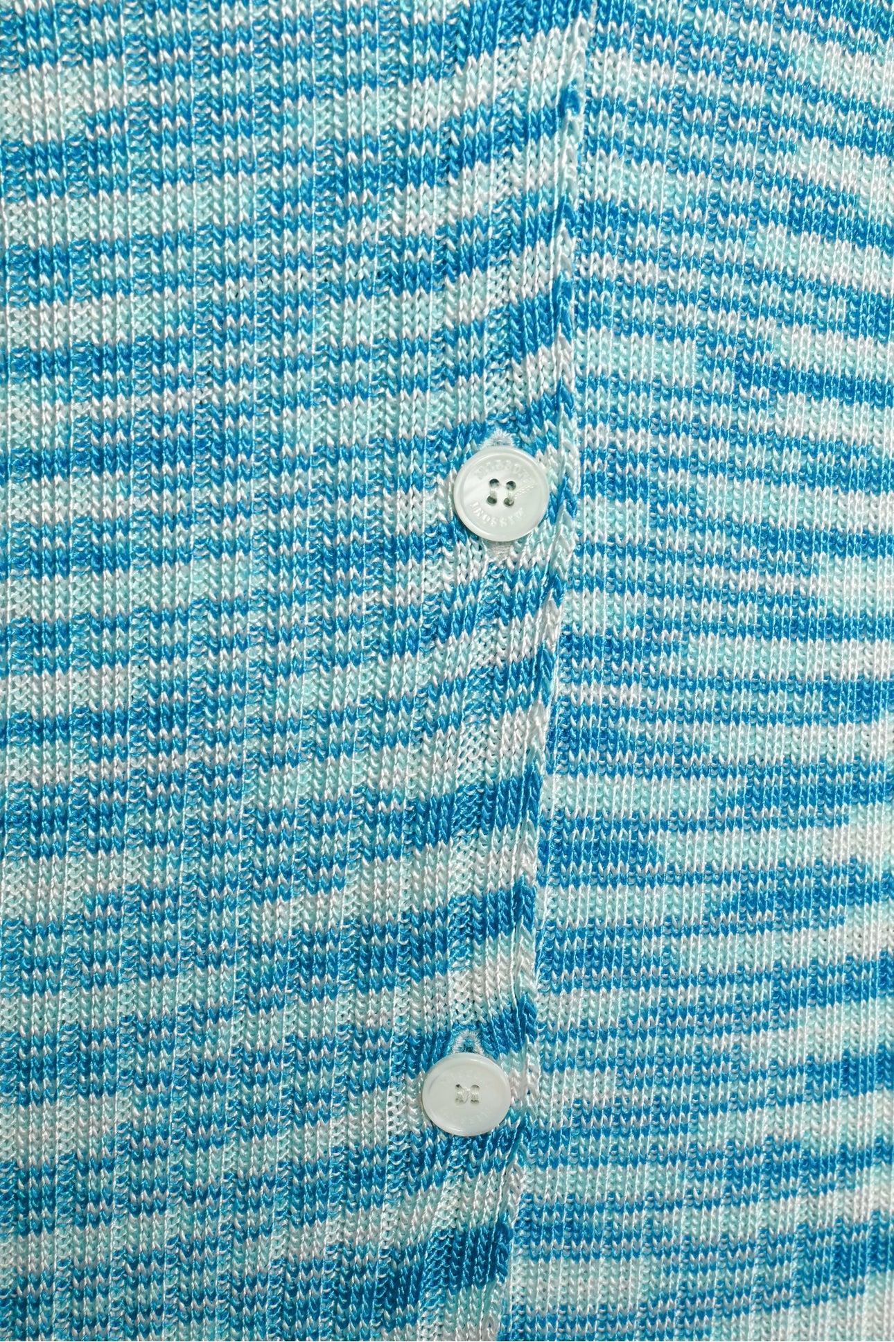 Missoni Size XL Space-Dyed Ribbed-Knit Midi Dress - Image 4