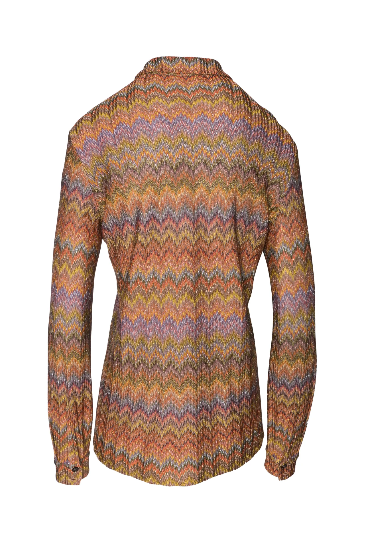 Missoni Size XS/S Zig Zag Print Shirt - Image 2