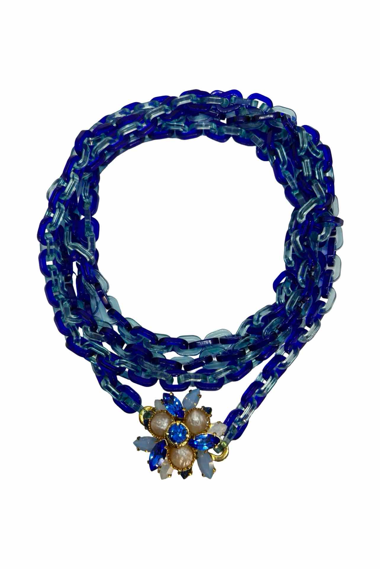 Miu Miu Long Wrap Chain Necklace - Image 2