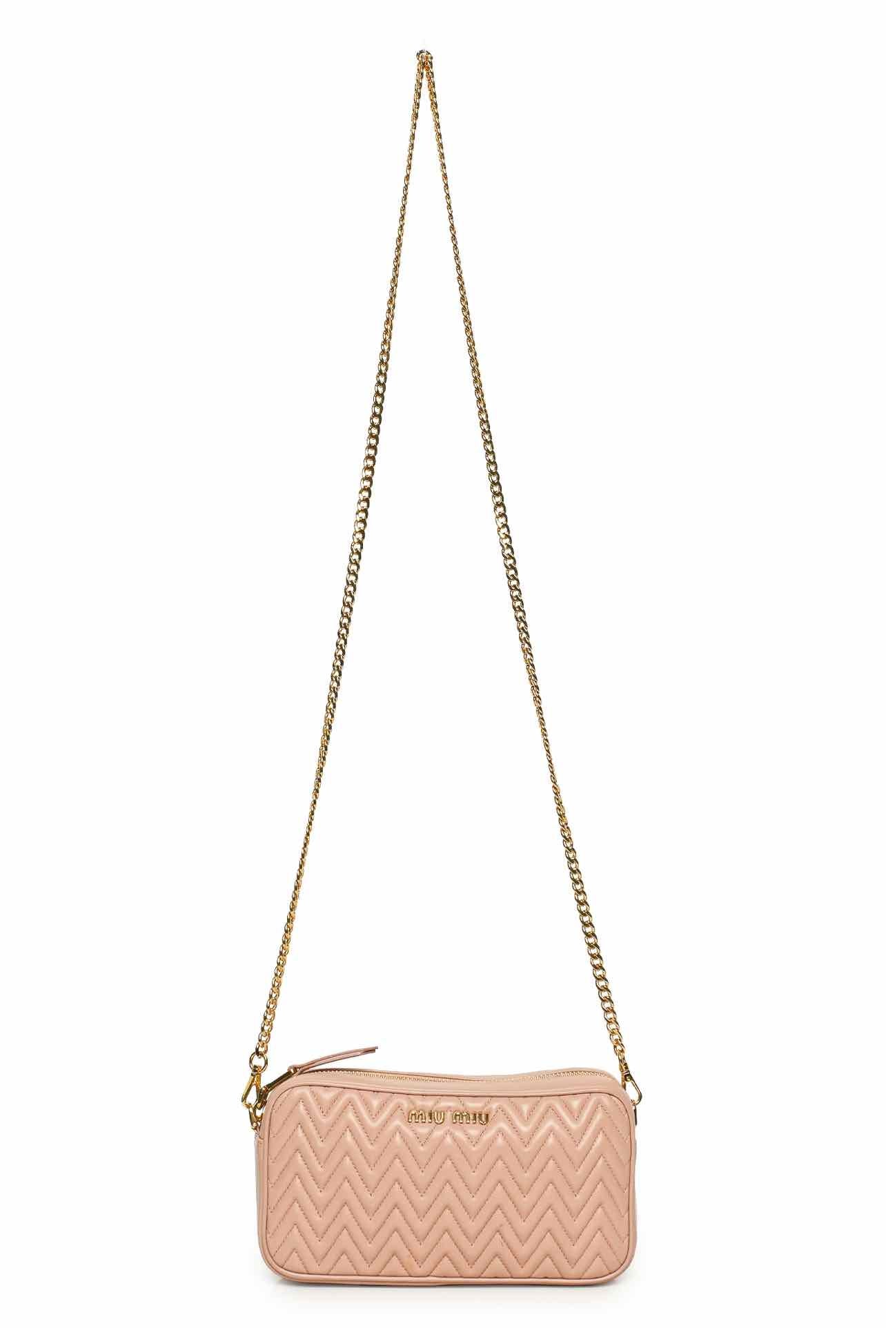 Miu Miu Matelasse Quilted Camera Crossbody - Image 4