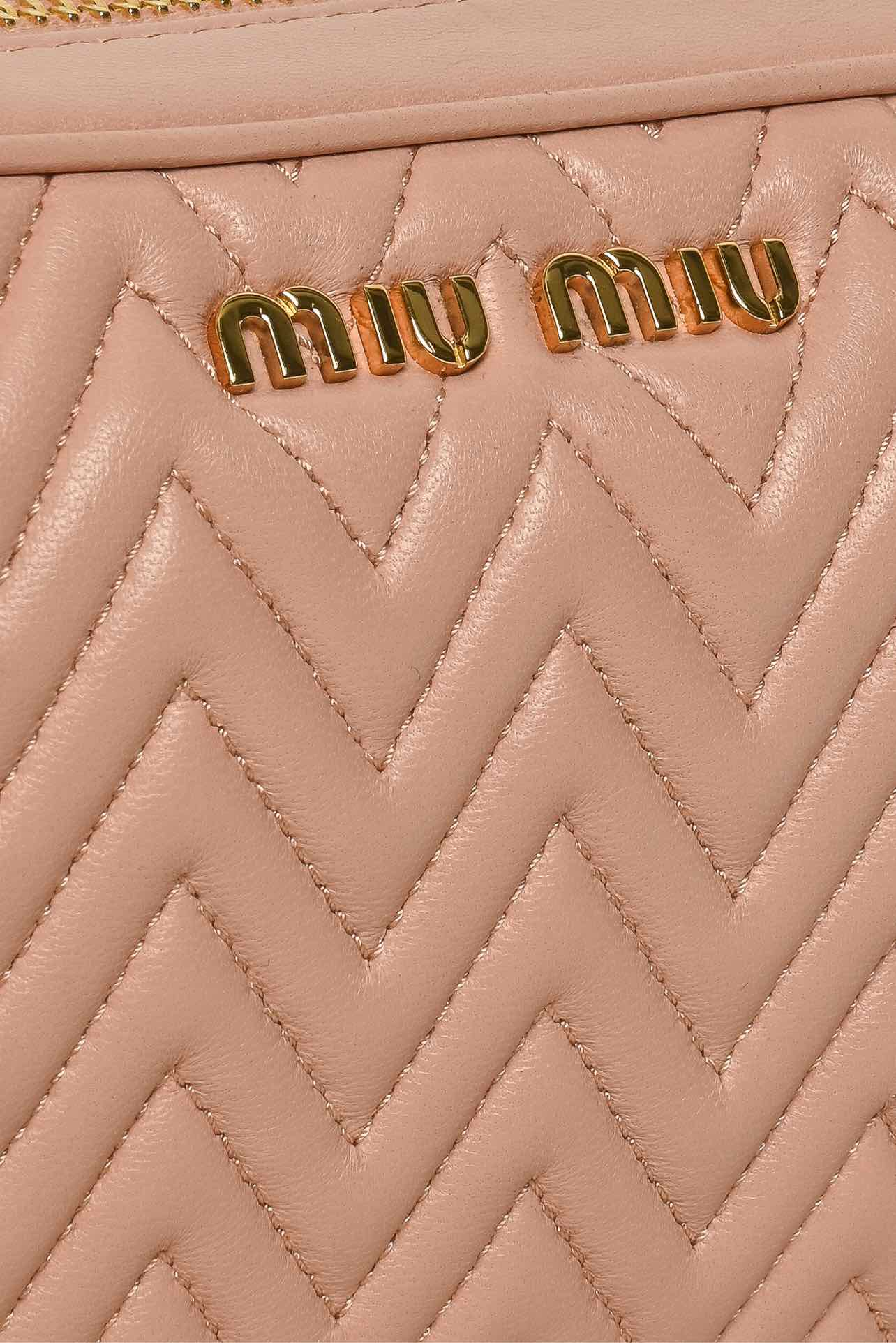Miu Miu Matelasse Quilted Camera Crossbody - Image 6