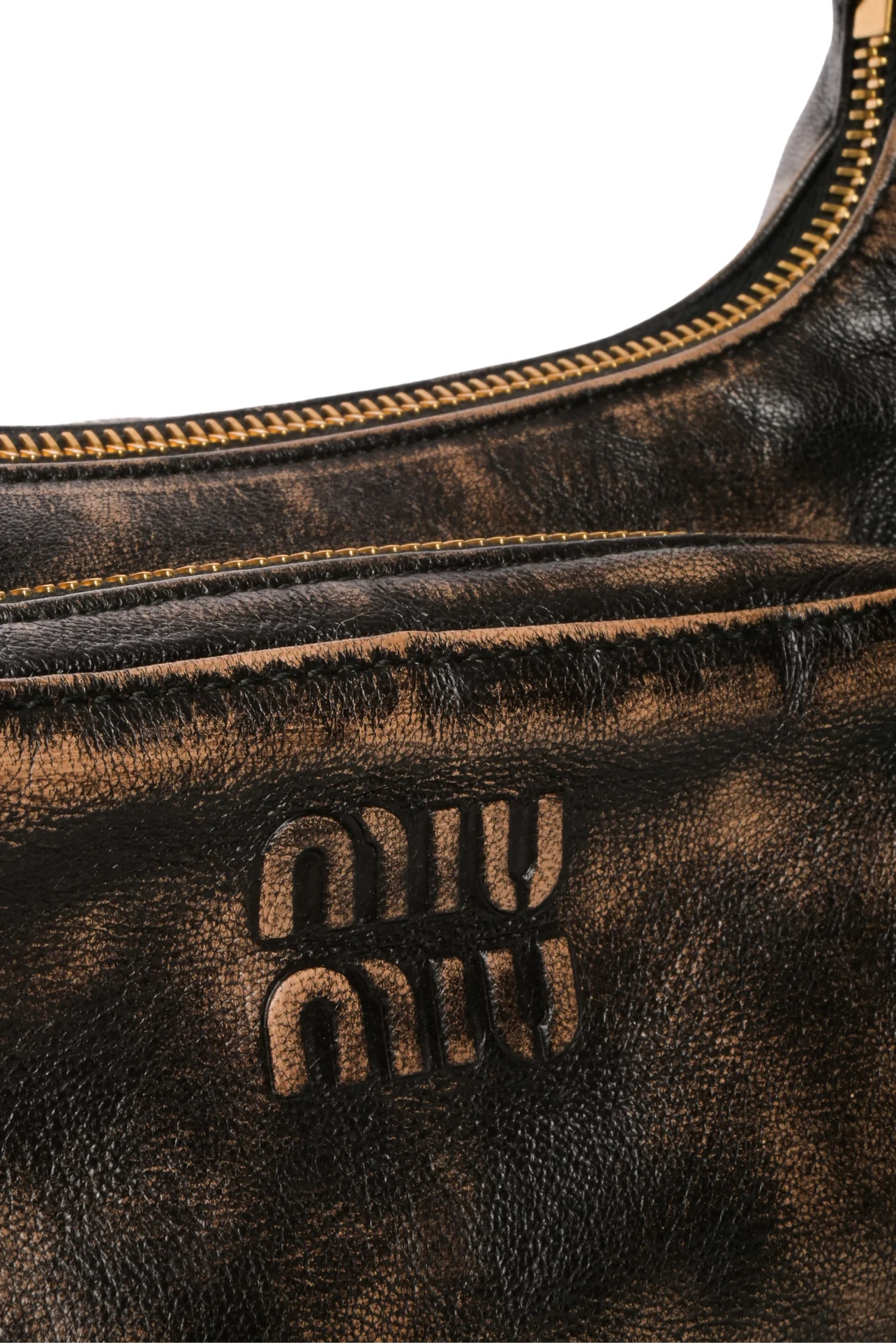 Miu Miu Pocket Nappa Leather Shoulder Bag - Image 3