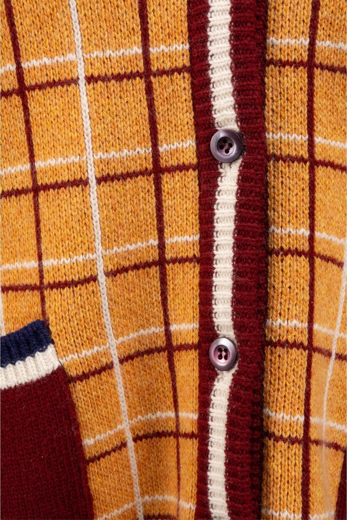Miu Miu Size 36 2017 Plaid Wool Cardigan - Image 3