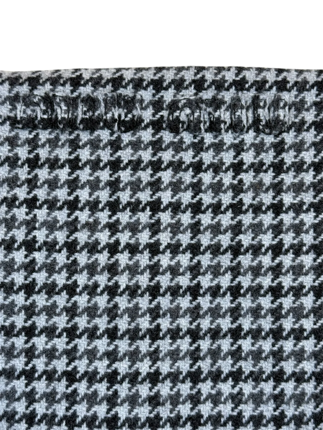 Miu Miu Size 36 2023 Houndstooth Wool Mini Skirt - Image 3