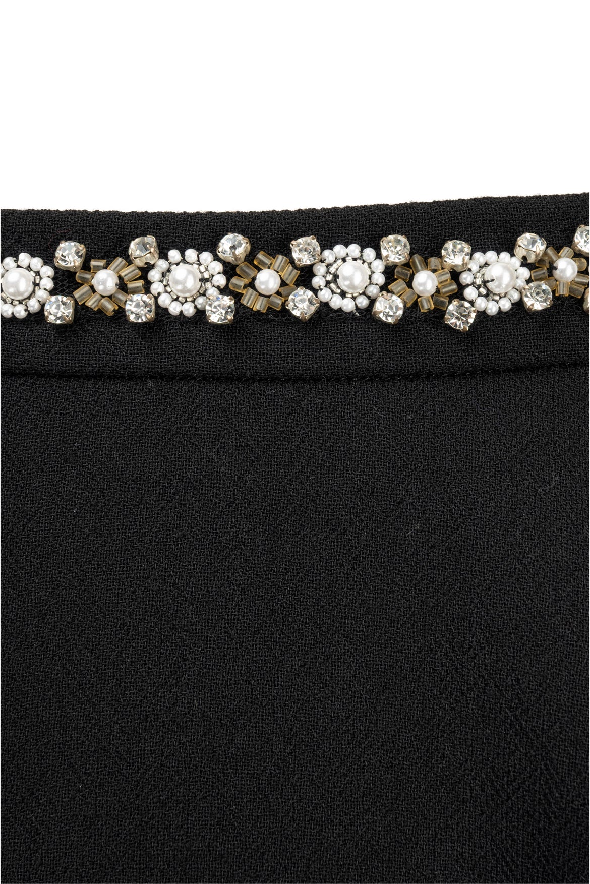 Miu Miu Size 36 Crystal Embellished Skirt - Image 3