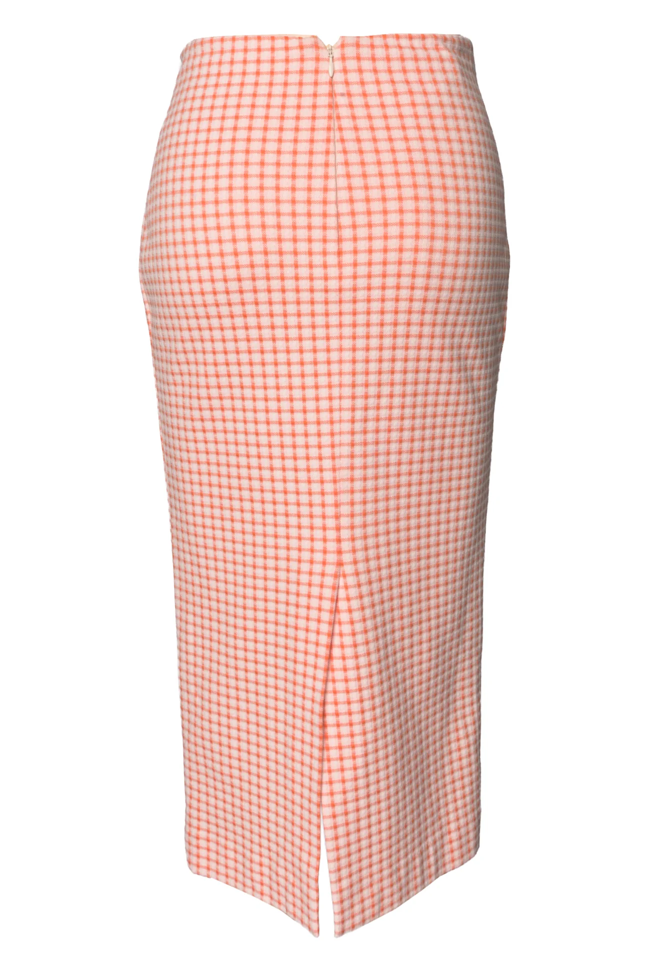 Miu Miu Size 40 2021 High Rise Gingham Pencil Skirt - Image 2