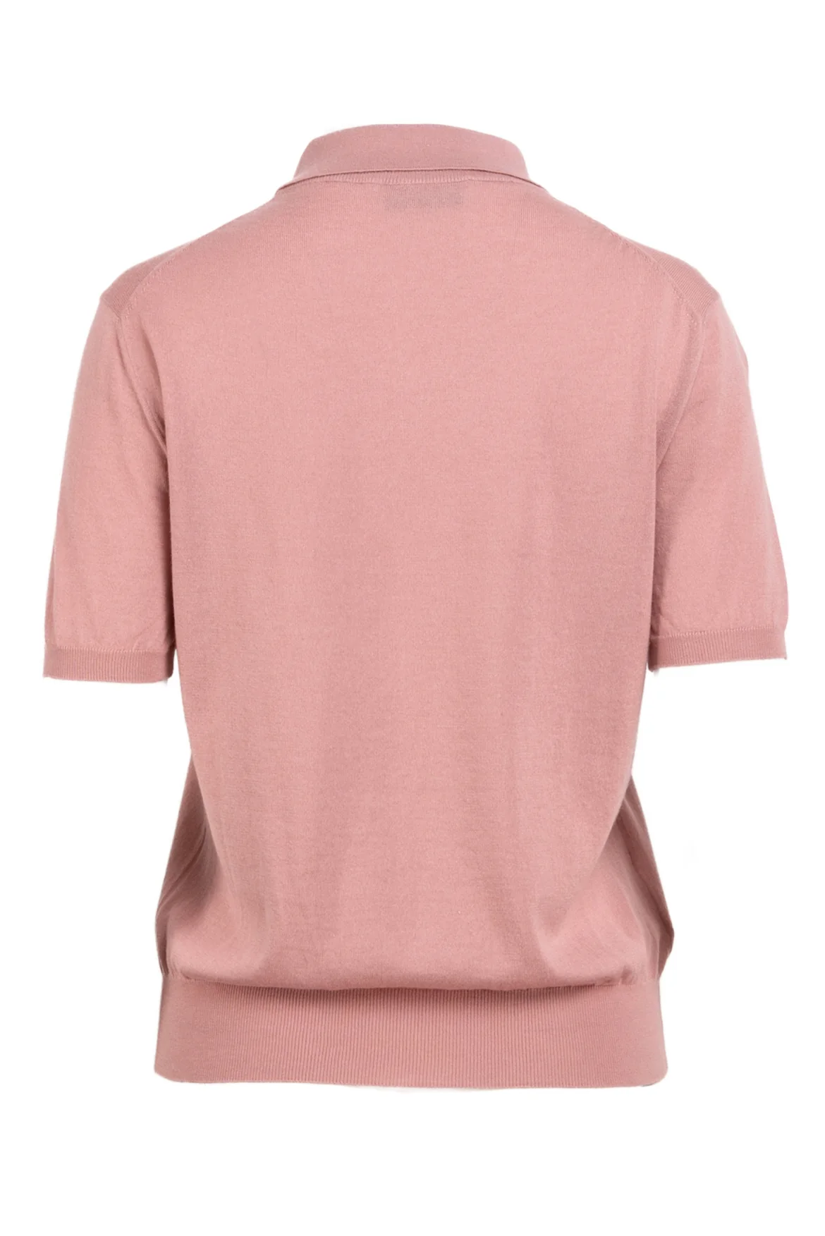 Miu Miu Size 42 2024 Silk & Cashmere Polo Tops - Image 2