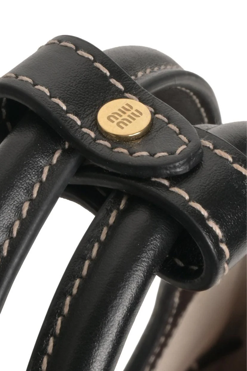 Miu Miu Small Ivy Leather Tote - Image 5