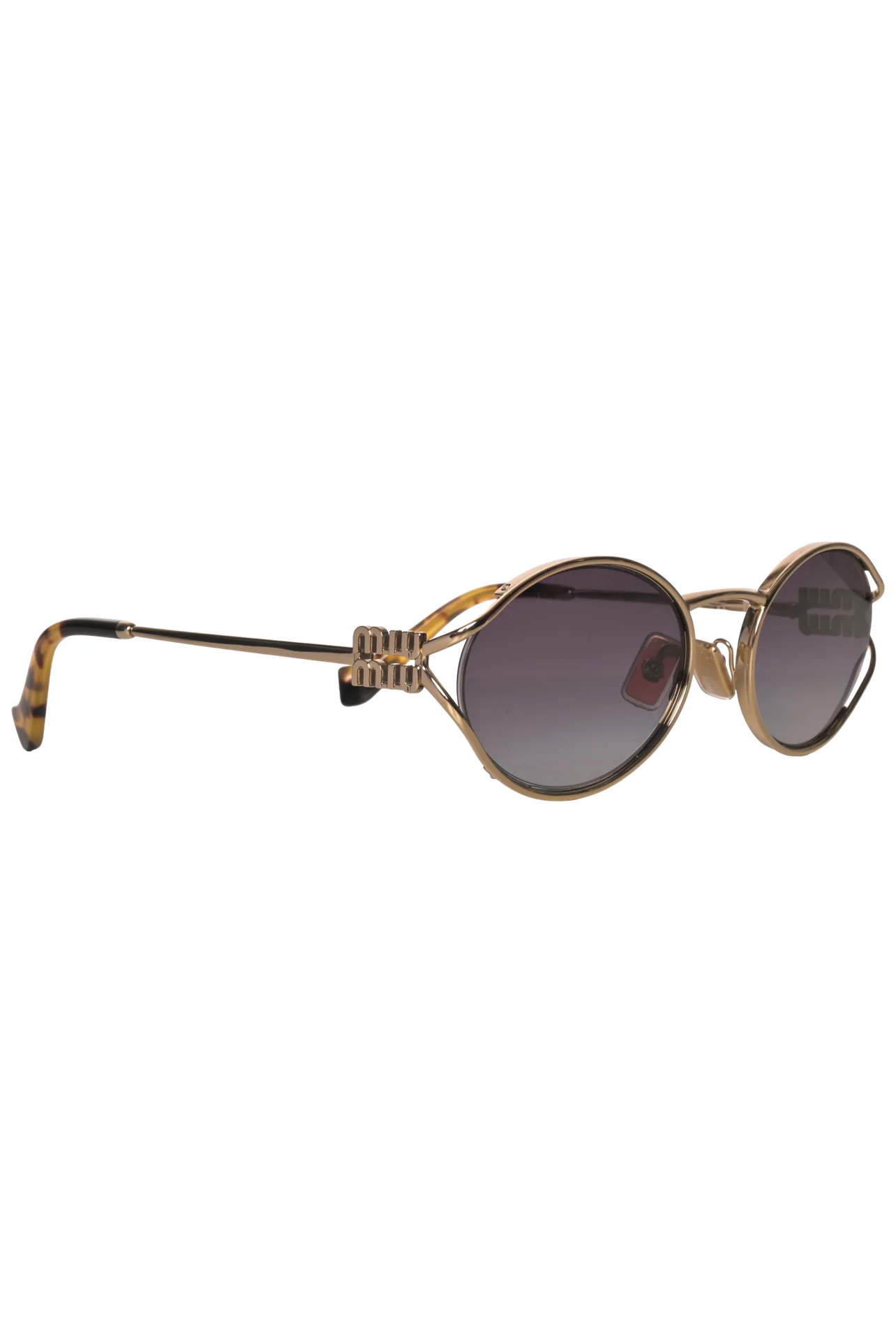 Miu Miu SMU 52Y Oval Sunglasses - Image 2
