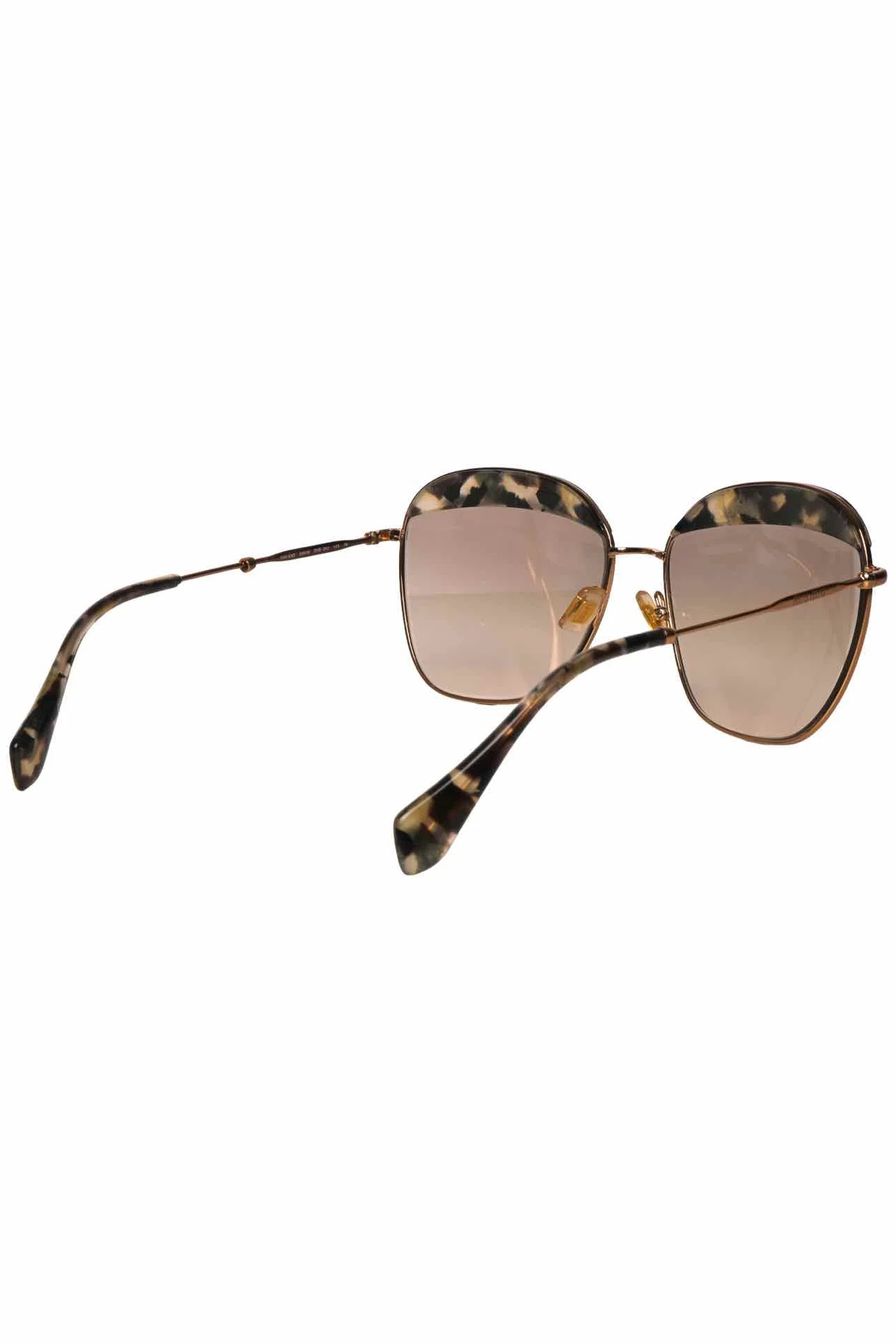 Miu Miu Tortoiseshell Trim Sunglasses - Image 4