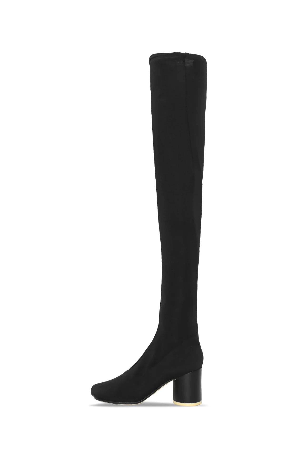 MM6 Maison Martin Margiela Size 37 Anatomic Thigh High Sock Boots - Image 3