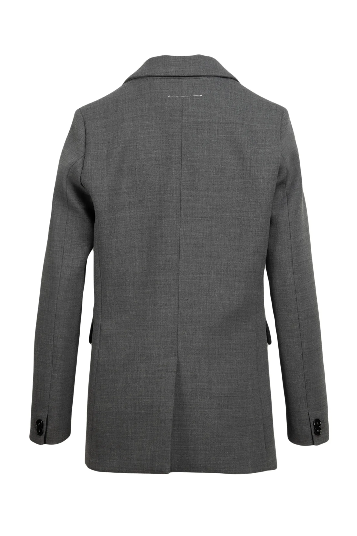 MM6 Martin Margiela Size 44 Single Breasted Wool Blend Blazer - Image 2