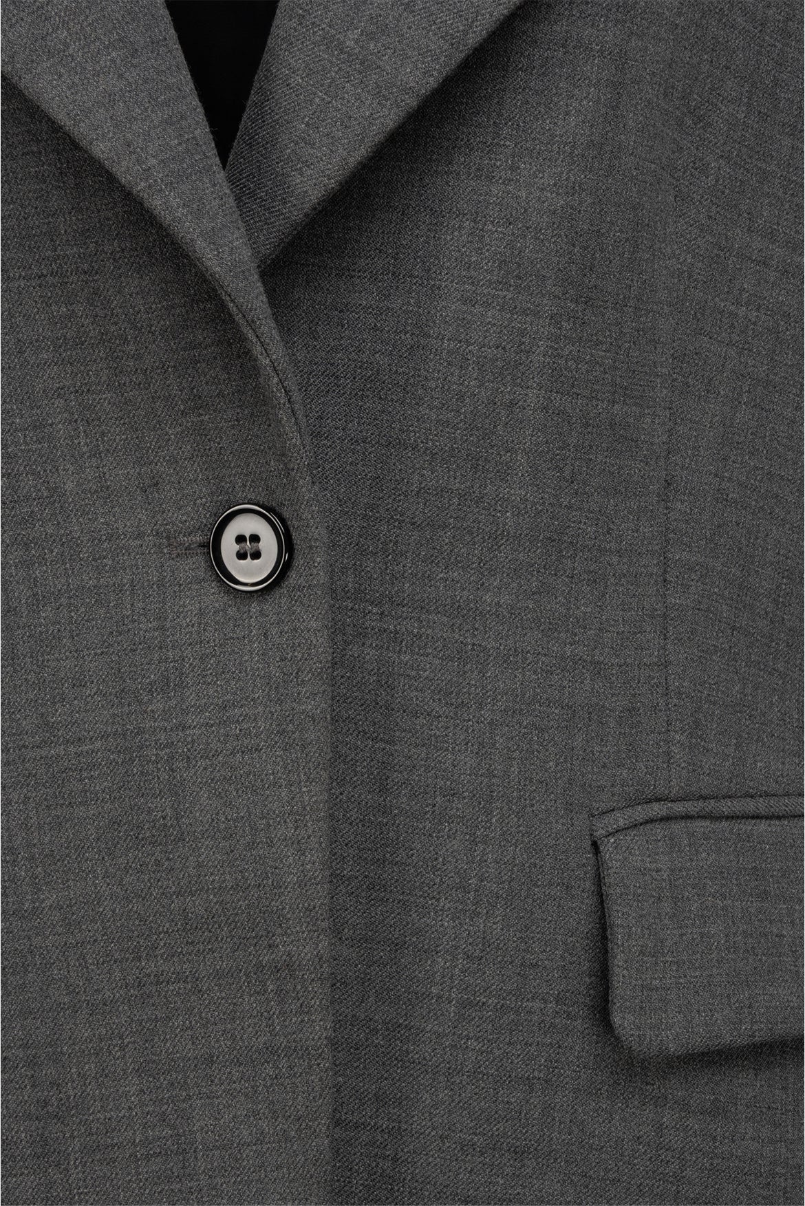 MM6 Martin Margiela Size 44 Single Breasted Wool Blend Blazer - Image 3
