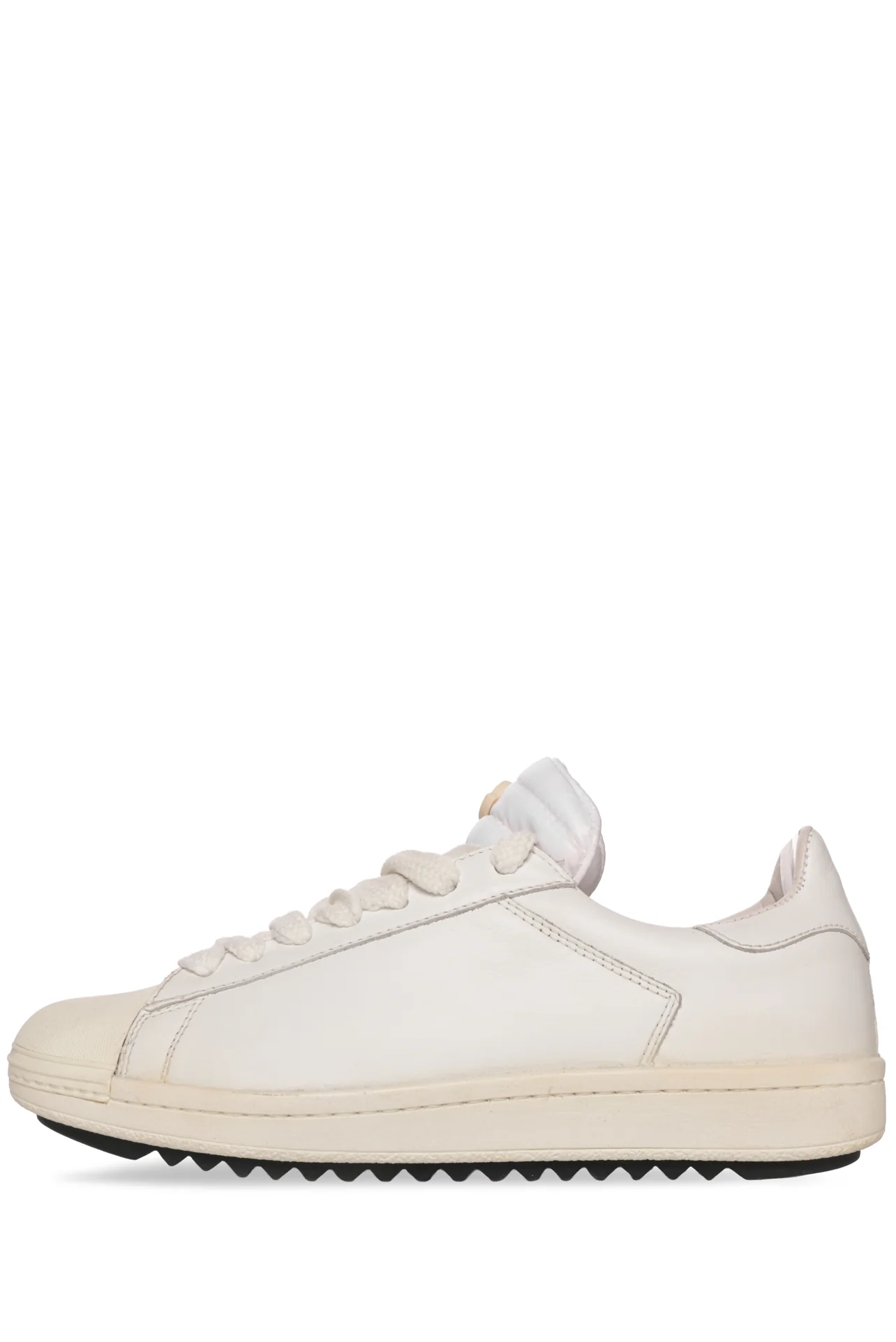 Moncler Size 39 Angeline Leather Sneaker - Image 3