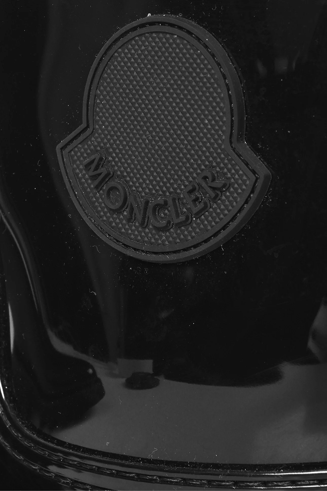 Moncler Size 40 High Shine Finish Ankle Rain Boots - Image 7