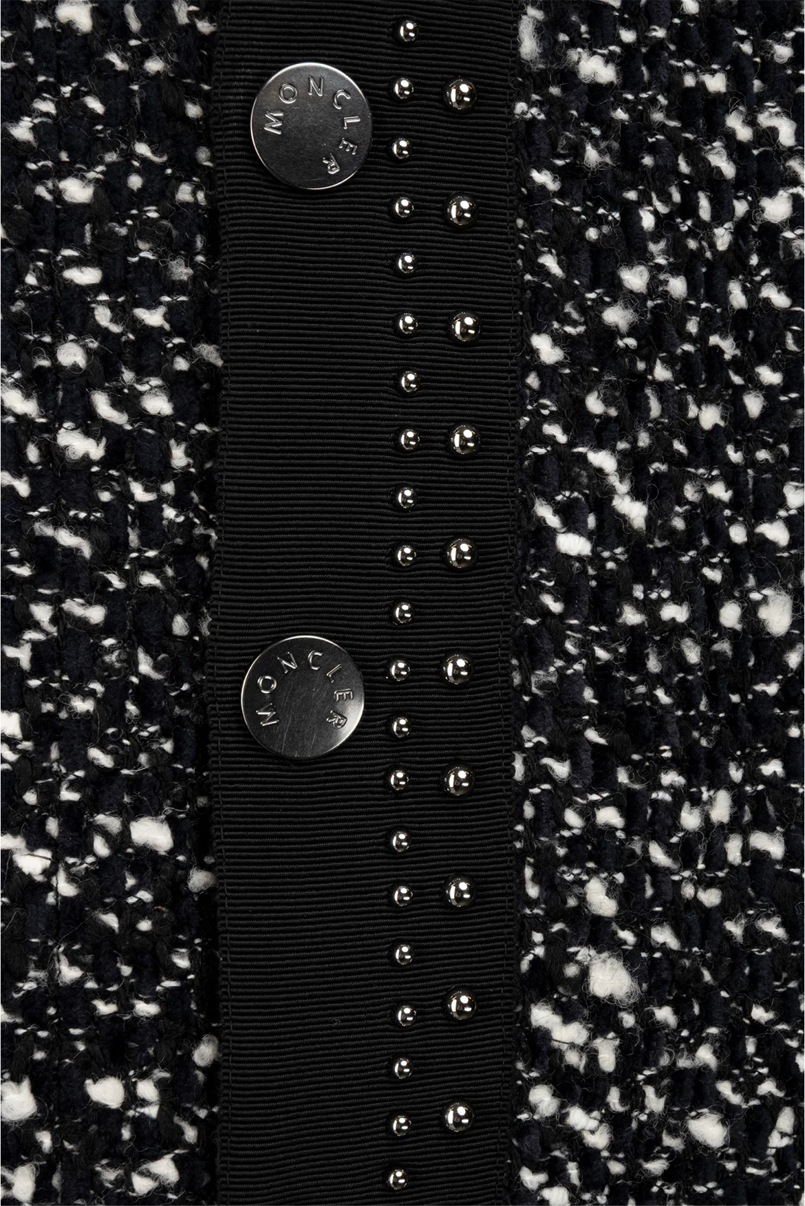 Moncler Size 44 Tweed Mini Skirt - Image 3