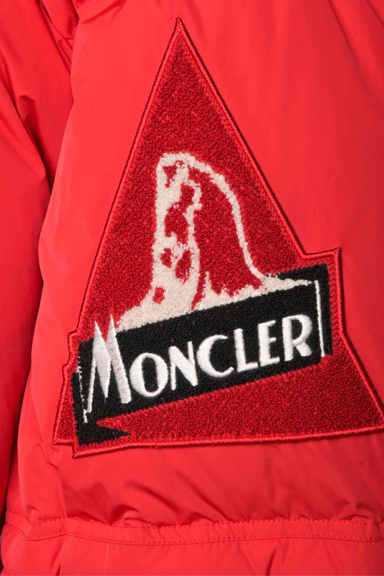 Moncler Size 5 Boucle Logo Patch Hooded Dedion Giubbotto Down Coat - Image 3