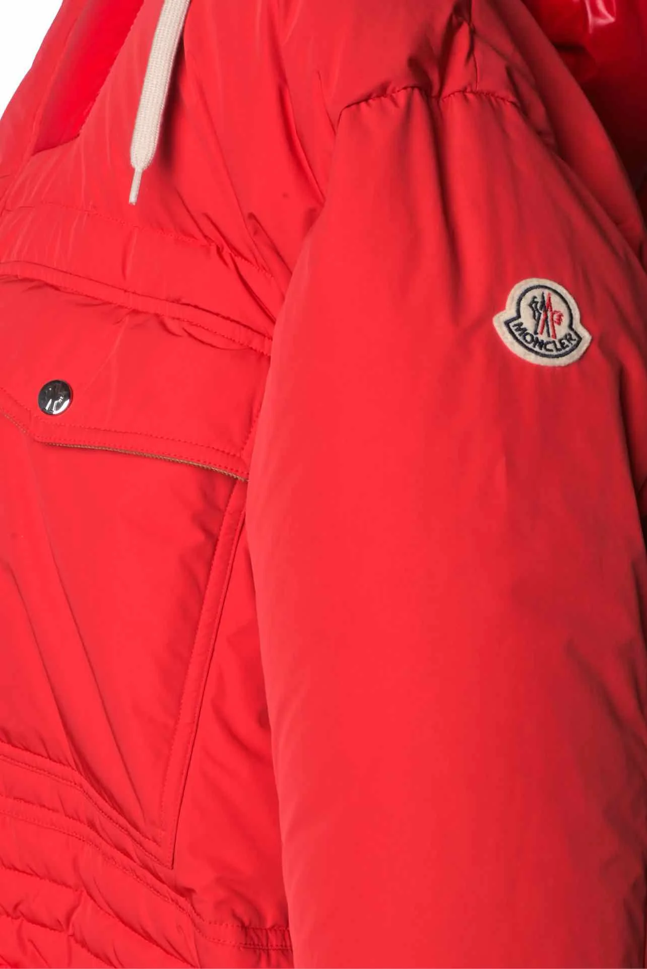 Moncler Size 5 Boucle Logo Patch Hooded Dedion Giubbotto Down Coat - Image 4