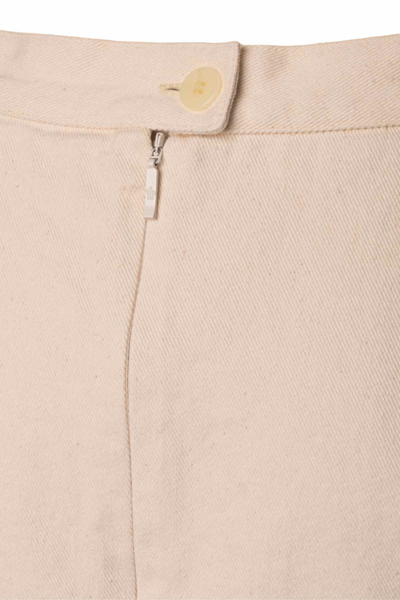 Moncler Size 6 Denim Midi Skirt - Image 3