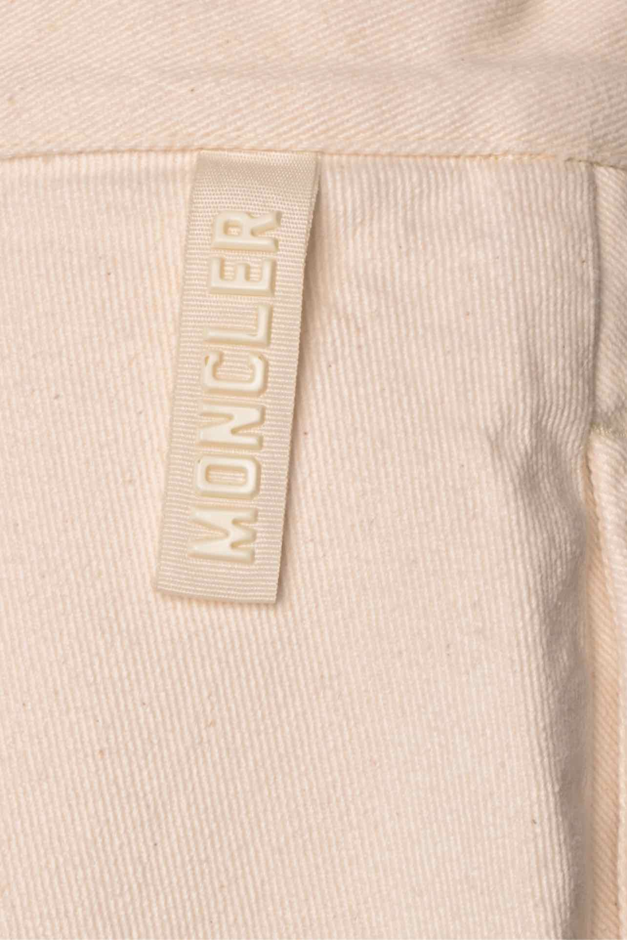 Moncler Size 6 Denim Midi Skirt - Image 4