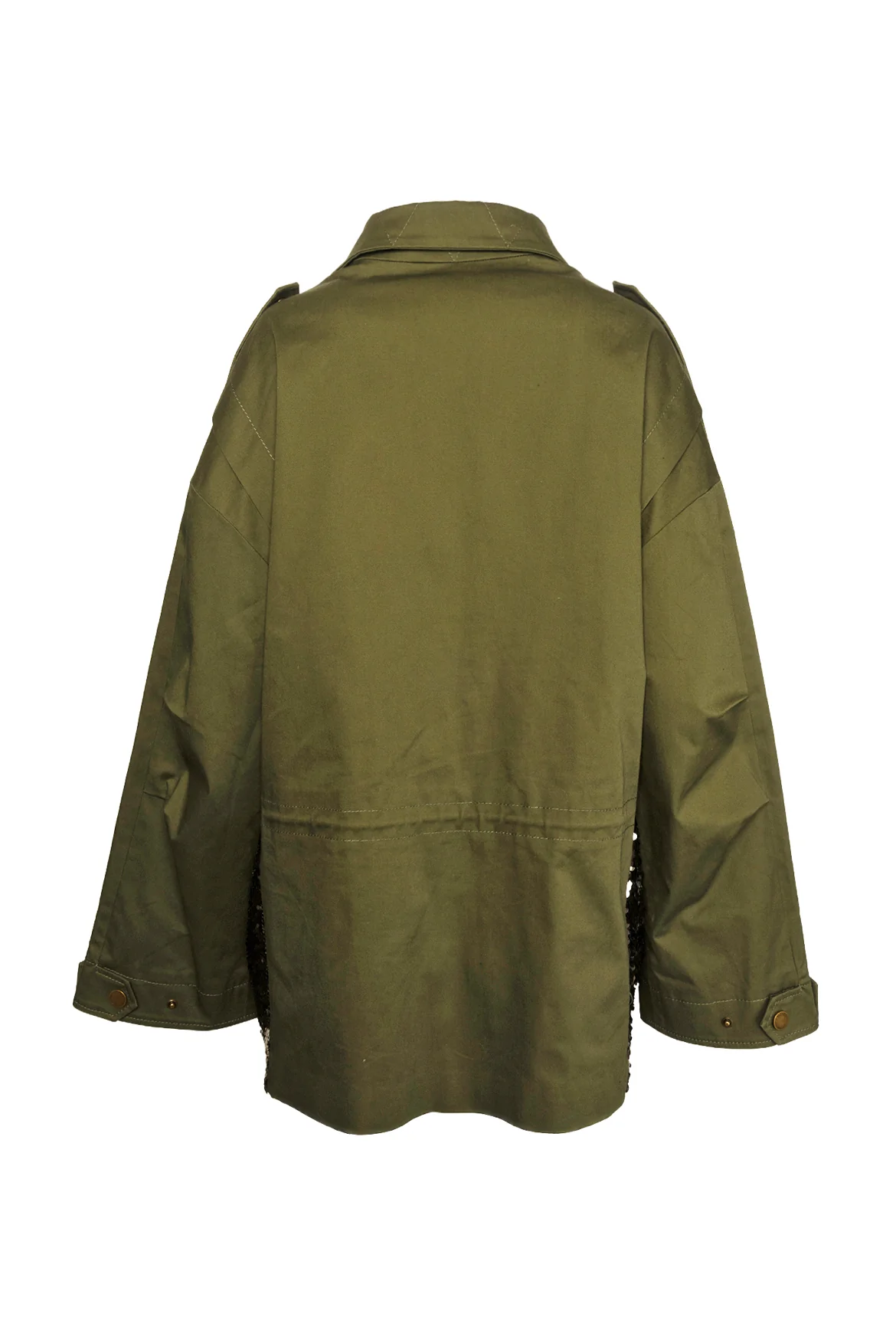 Monse Size L 2021 Sequin-Embellished Field Jacket - Image 2