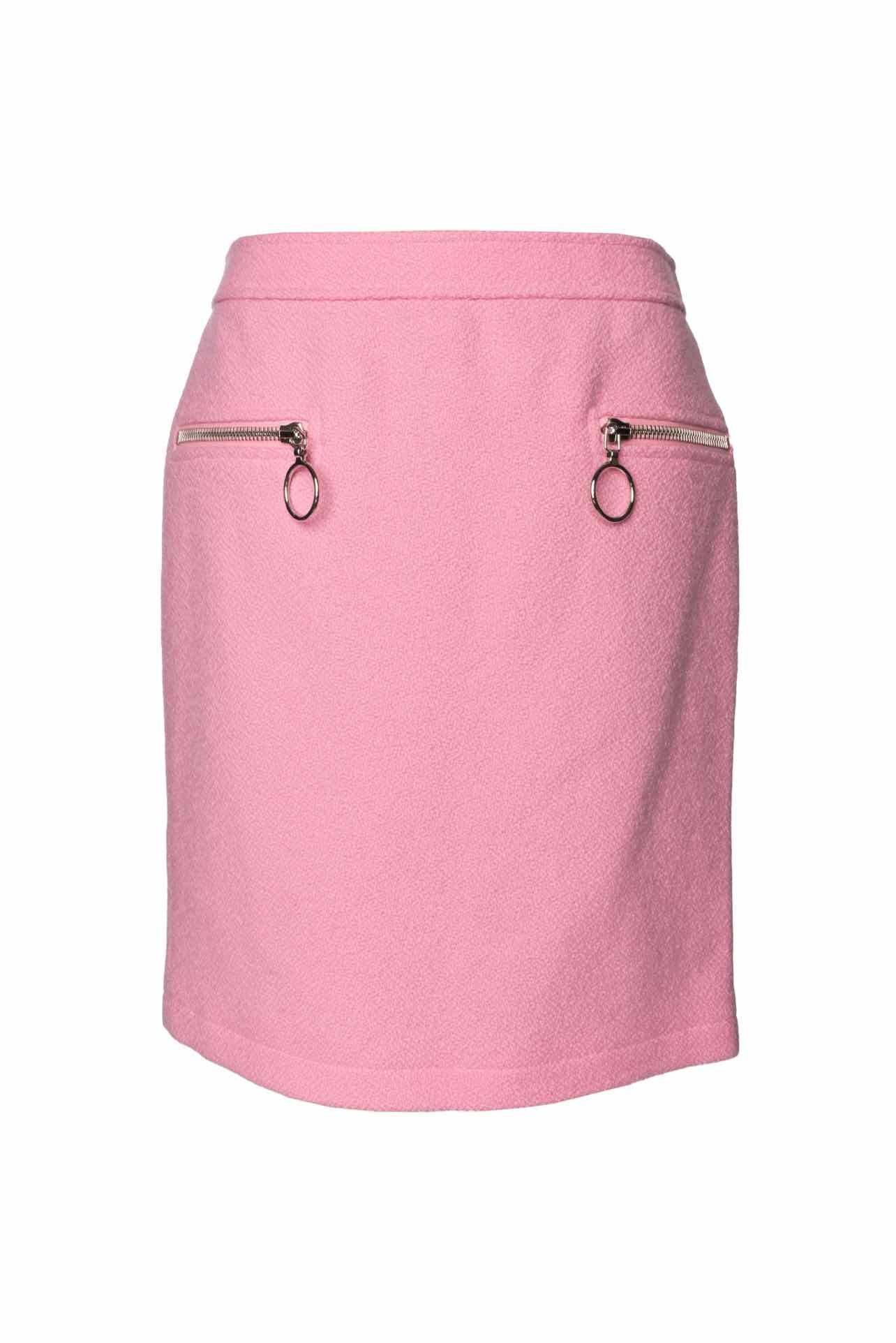 Moschino Couture Size 8 Boucle Pencil Skirt