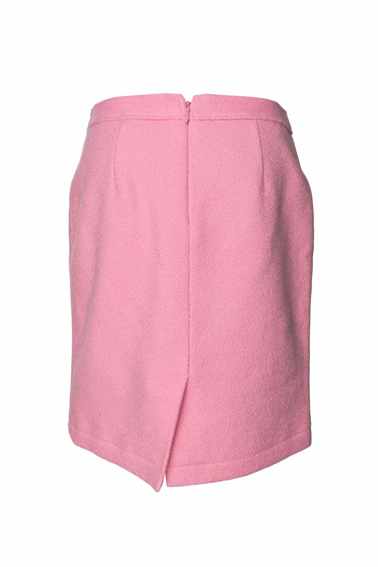 Moschino Couture Size 8 Boucle Pencil Skirt - Image 2