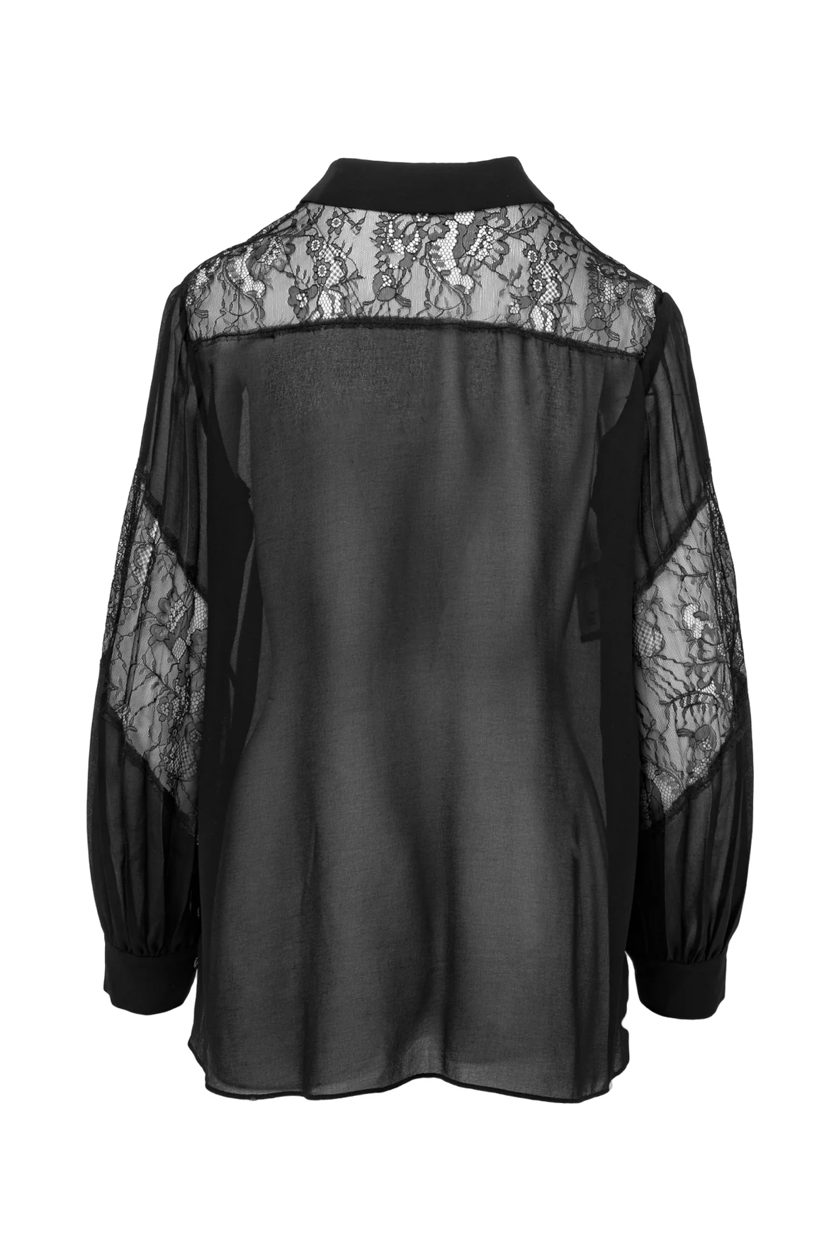 Moschino Size 10 Lace Inset Blouse - Image 2