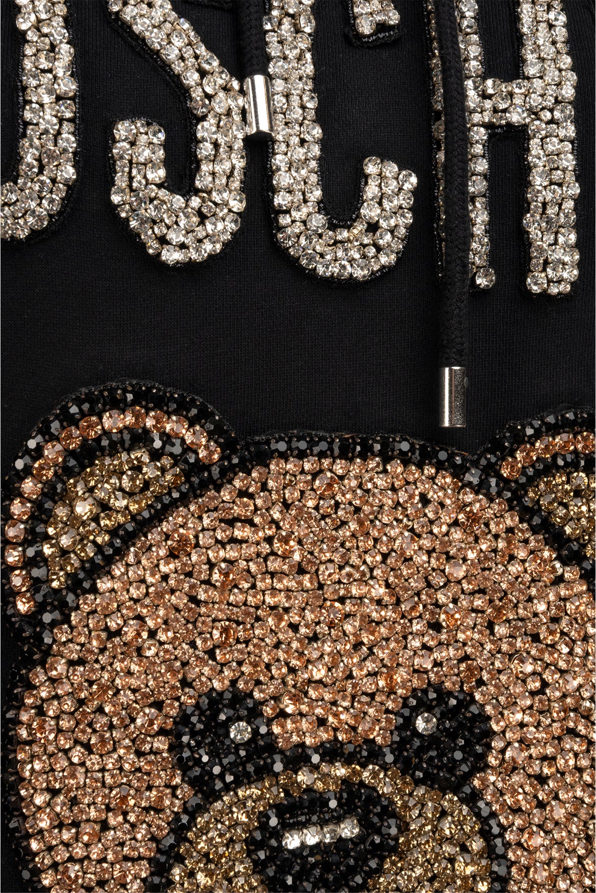 Moschino Size 6 Jewel Moschino Teddy Bear Sweatshirt - Image 3