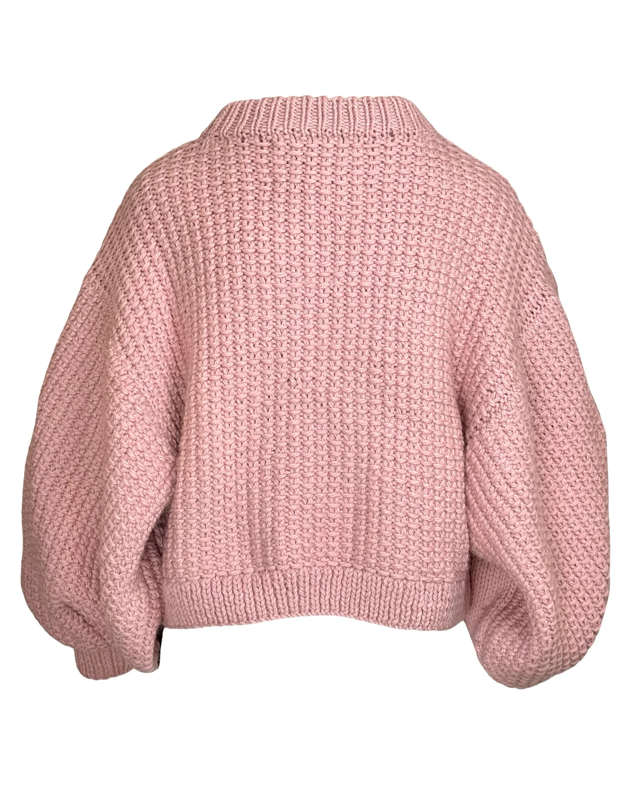 Mr. Mittens Size XS/S Cropped Chucky Knit Sweater - Image 2