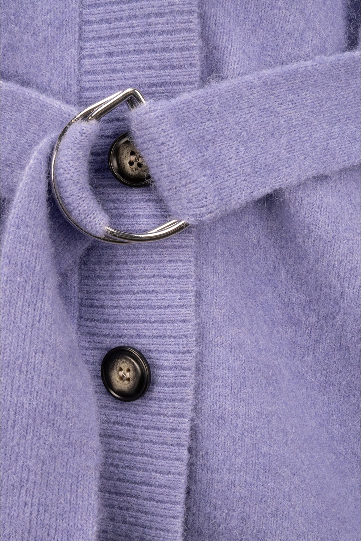 Nanushka Size XS Esre Belted Alpaca Blend Cardigan - Image 3