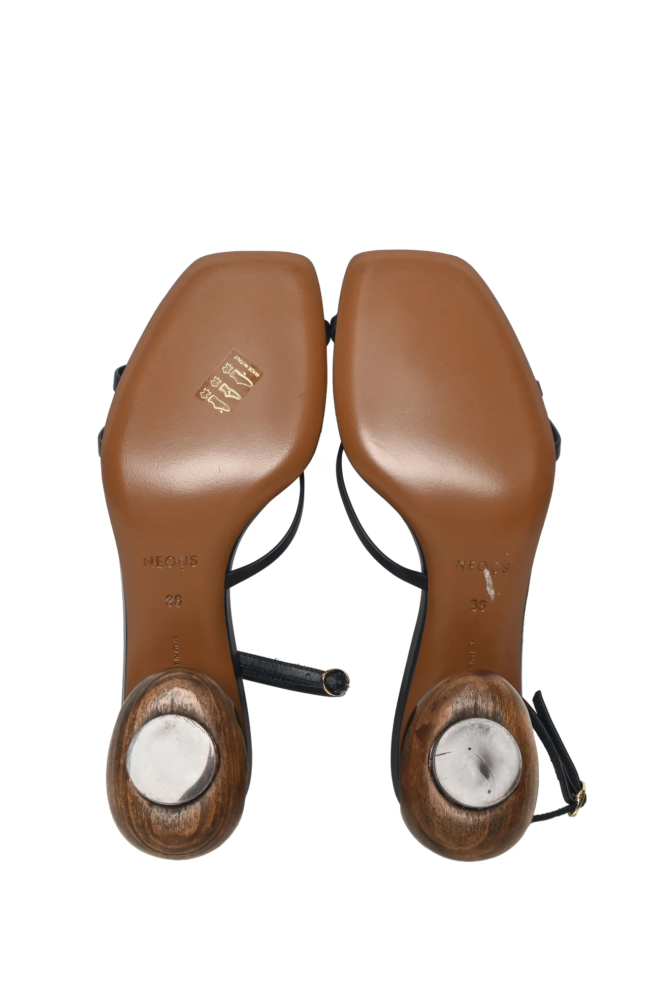 Neous Size 36 Phippium Leather Sandals - Image 5