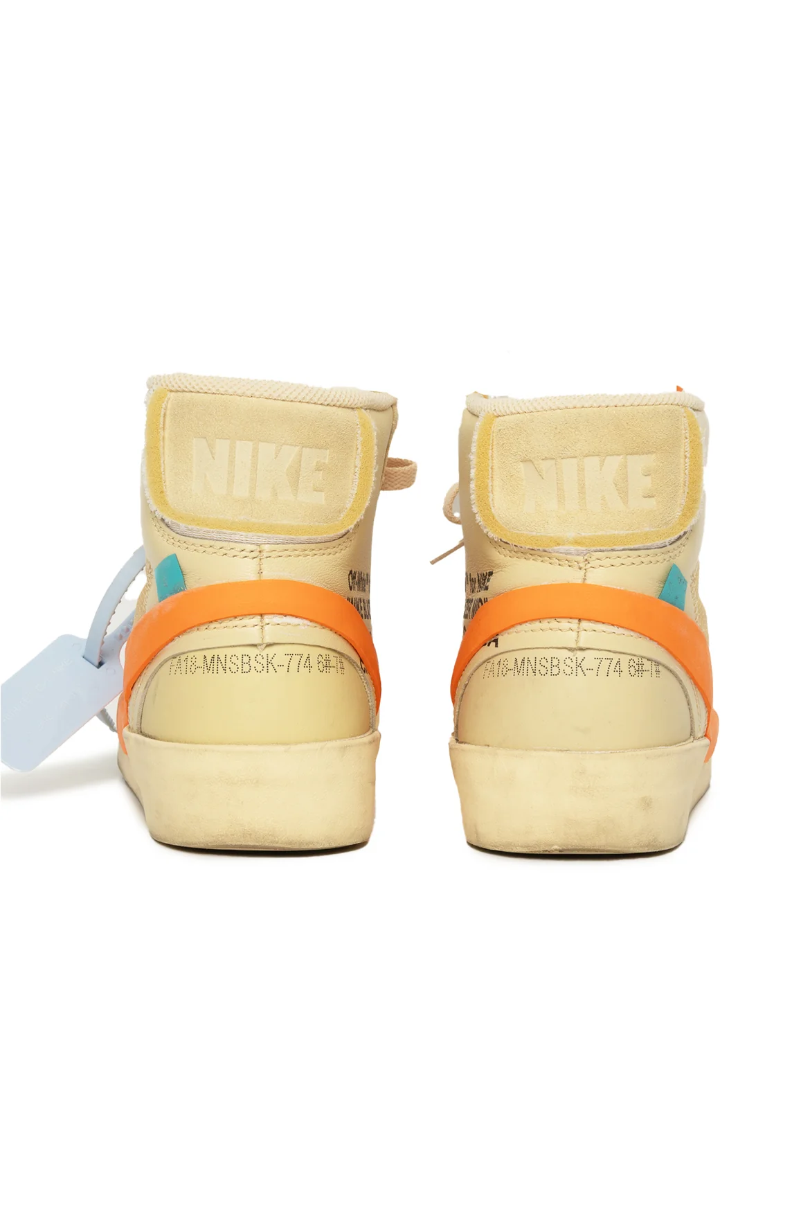 Nike x Off-White Size 6 'All Hallow's Eve' Sneakers - Image 4