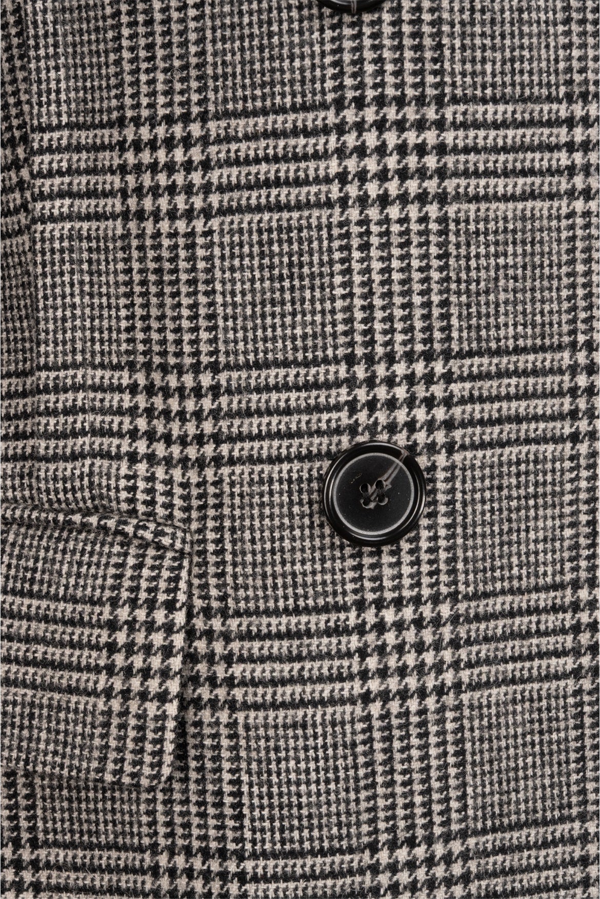 Nili Lotan Size 8 Double Breasted Houndstooth Blazer - Image 3