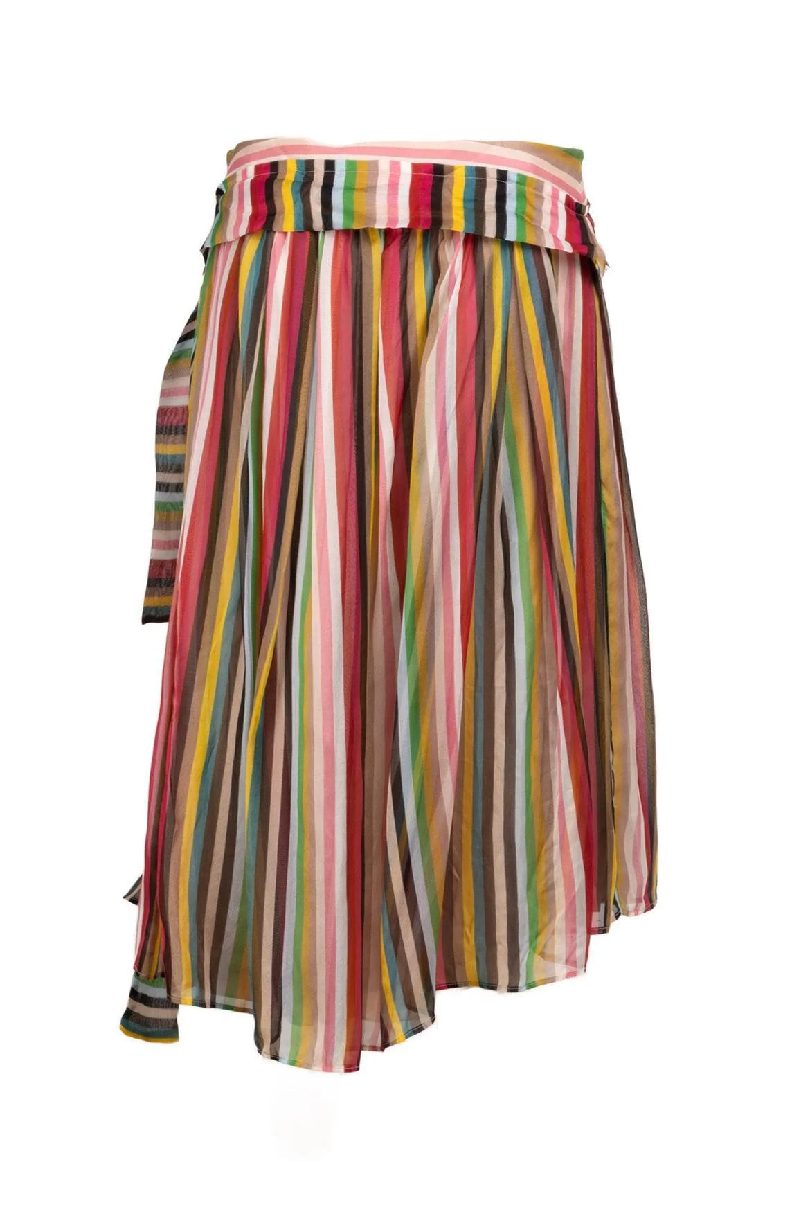 No. 21 Size 40 Striped Side Tie Skirt - Image 2