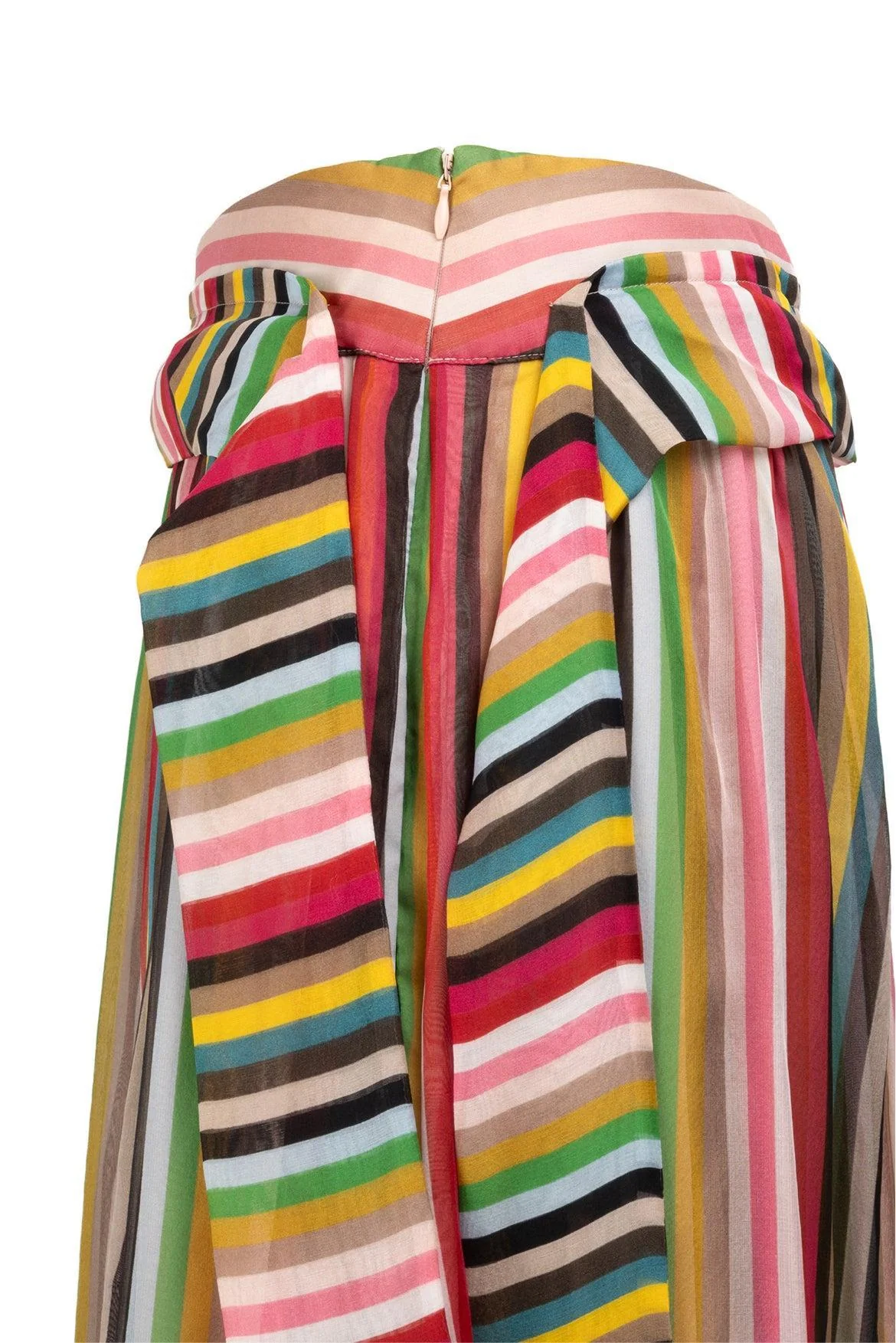 No. 21 Size 40 Striped Side Tie Skirt - Image 3