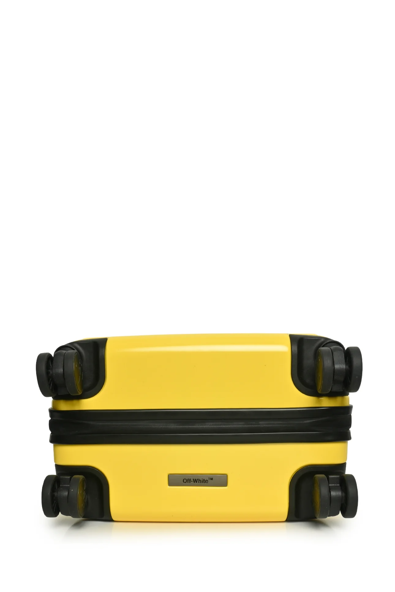 Off White Arrow Trolley Suitcase - Image 3