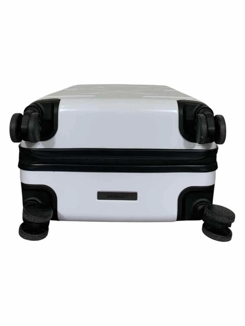 Off White Arrow Trolley Suitcase - Image 5