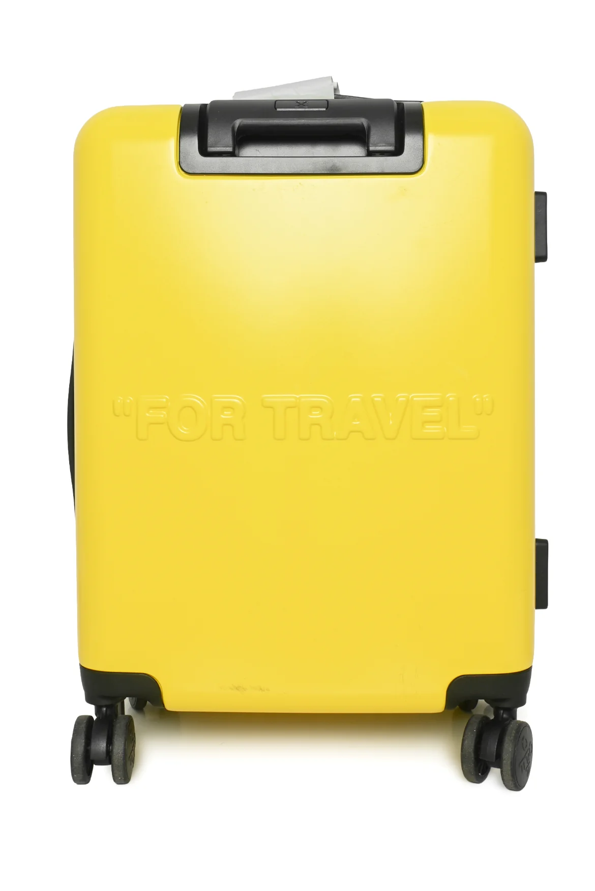 Off White Arrow Trolley Suitcase - Image 5