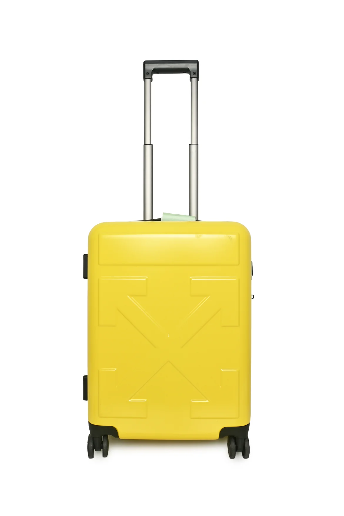 Off White Arrow Trolley Suitcase - Image 8