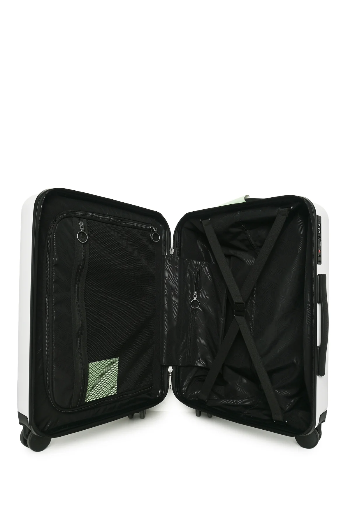 Off White Arrow Trolley Suitcase - Image 10