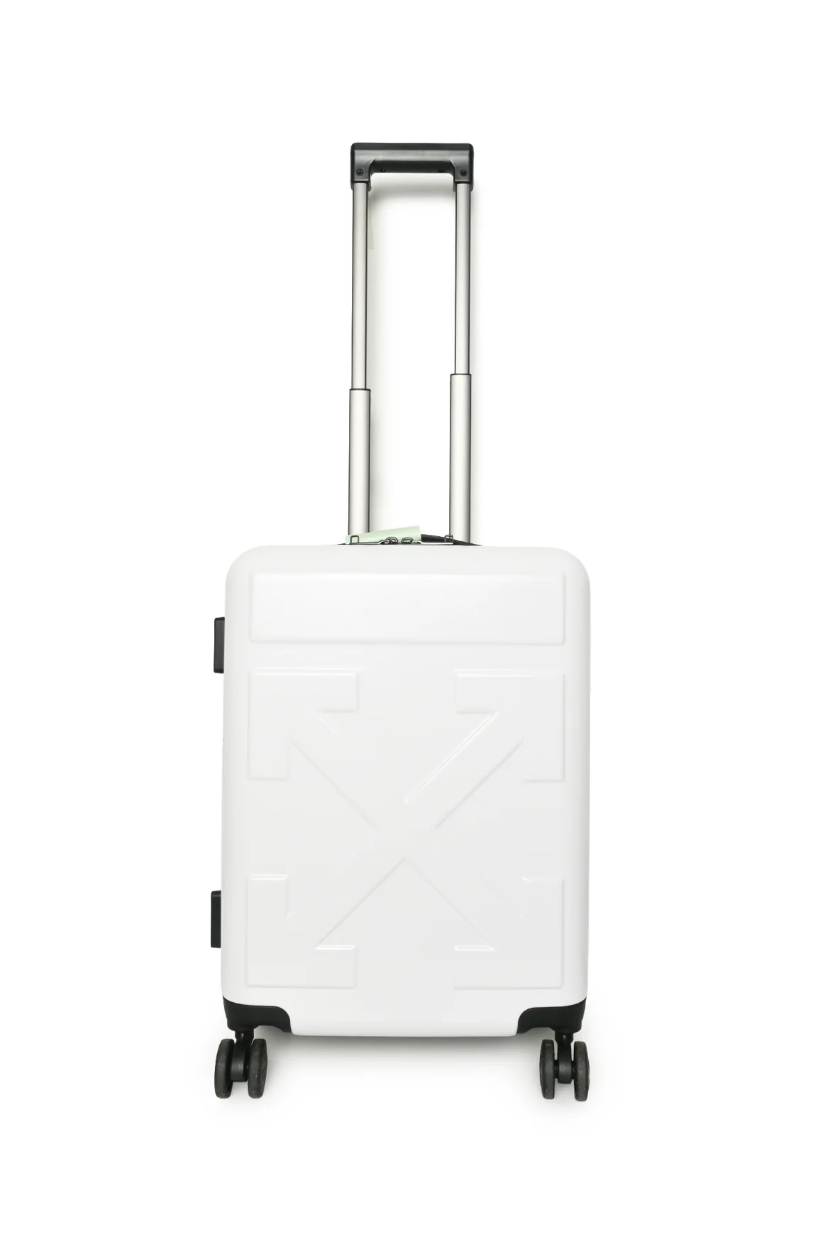Off White Arrow Trolley Suitcase - Image 8