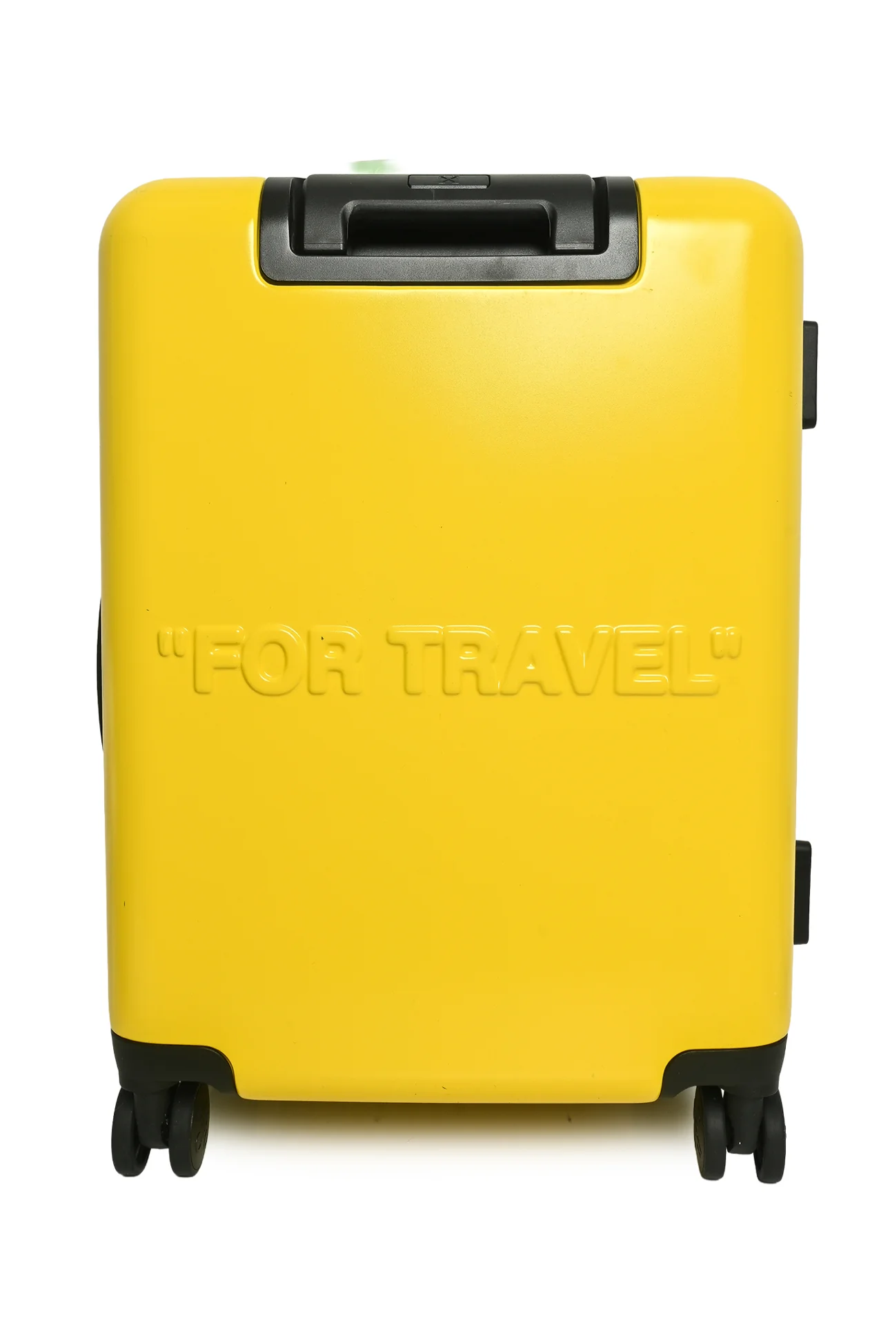 Off White Arrow Trolley Suitcase - Image 2