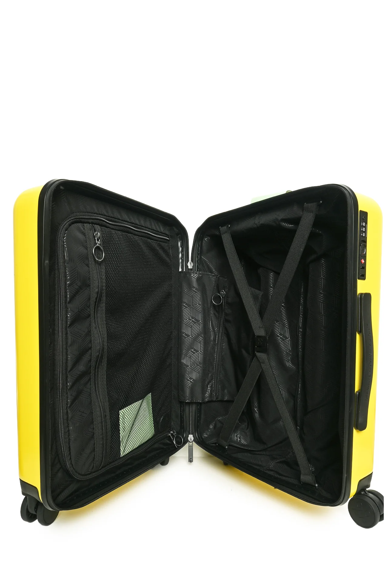Off White Arrow Trolley Suitcase - Image 8