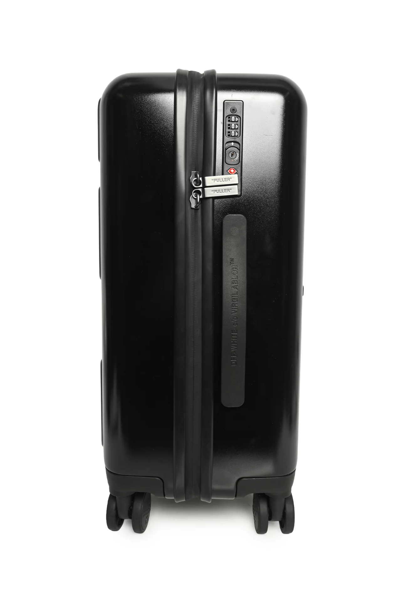 Off White Arrow Trolley Suitcase - Image 5