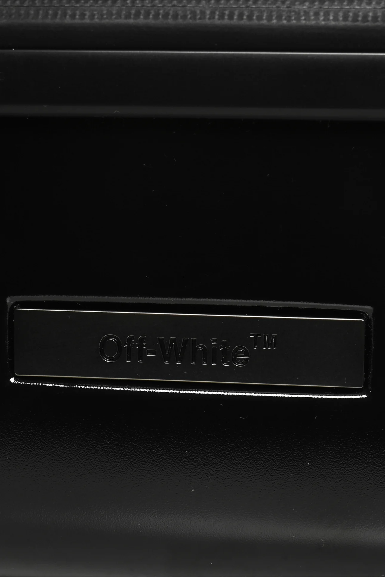Off White Arrow Trolley Suitcase - Image 8