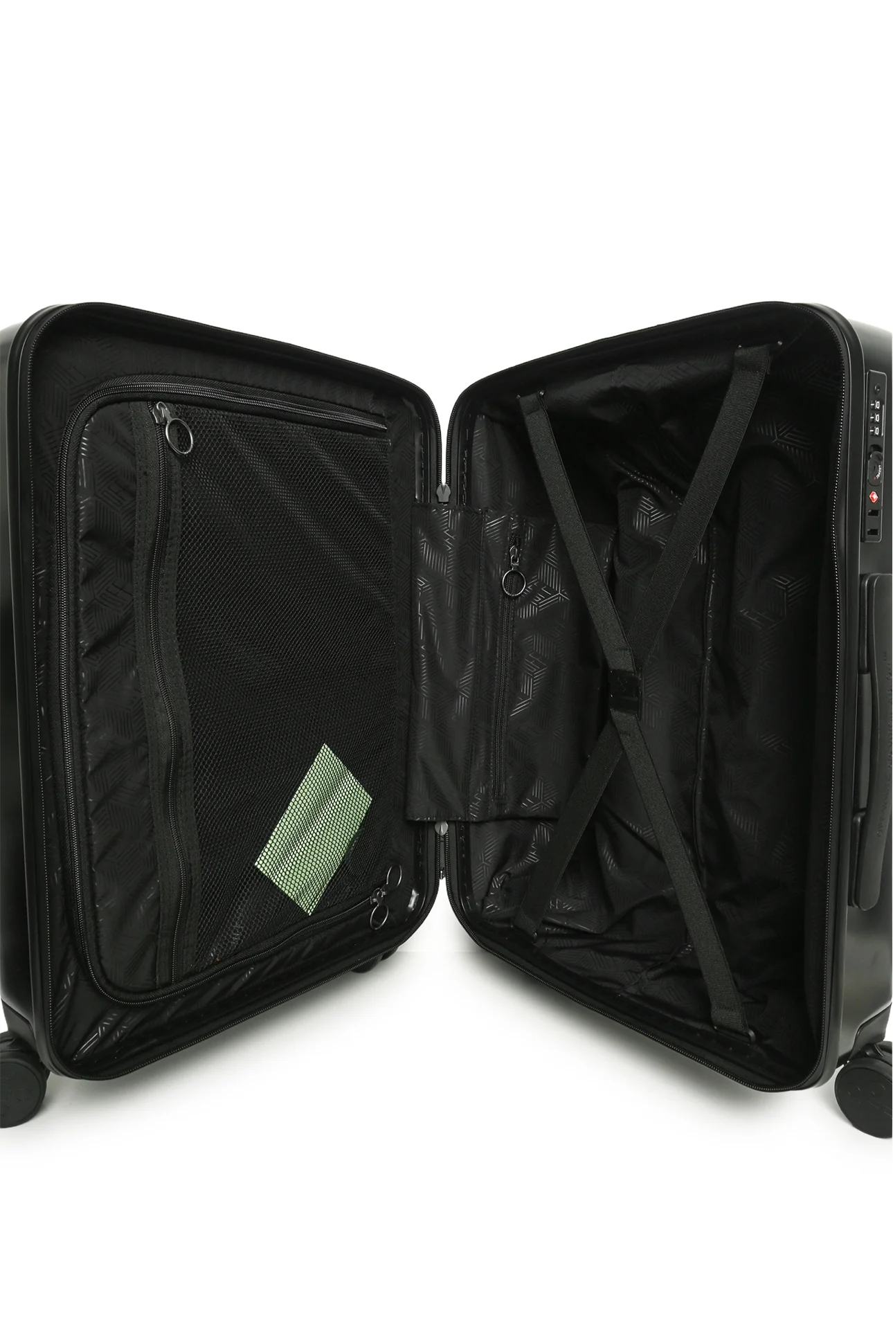 Off White Arrow Trolley Suitcase - Image 9