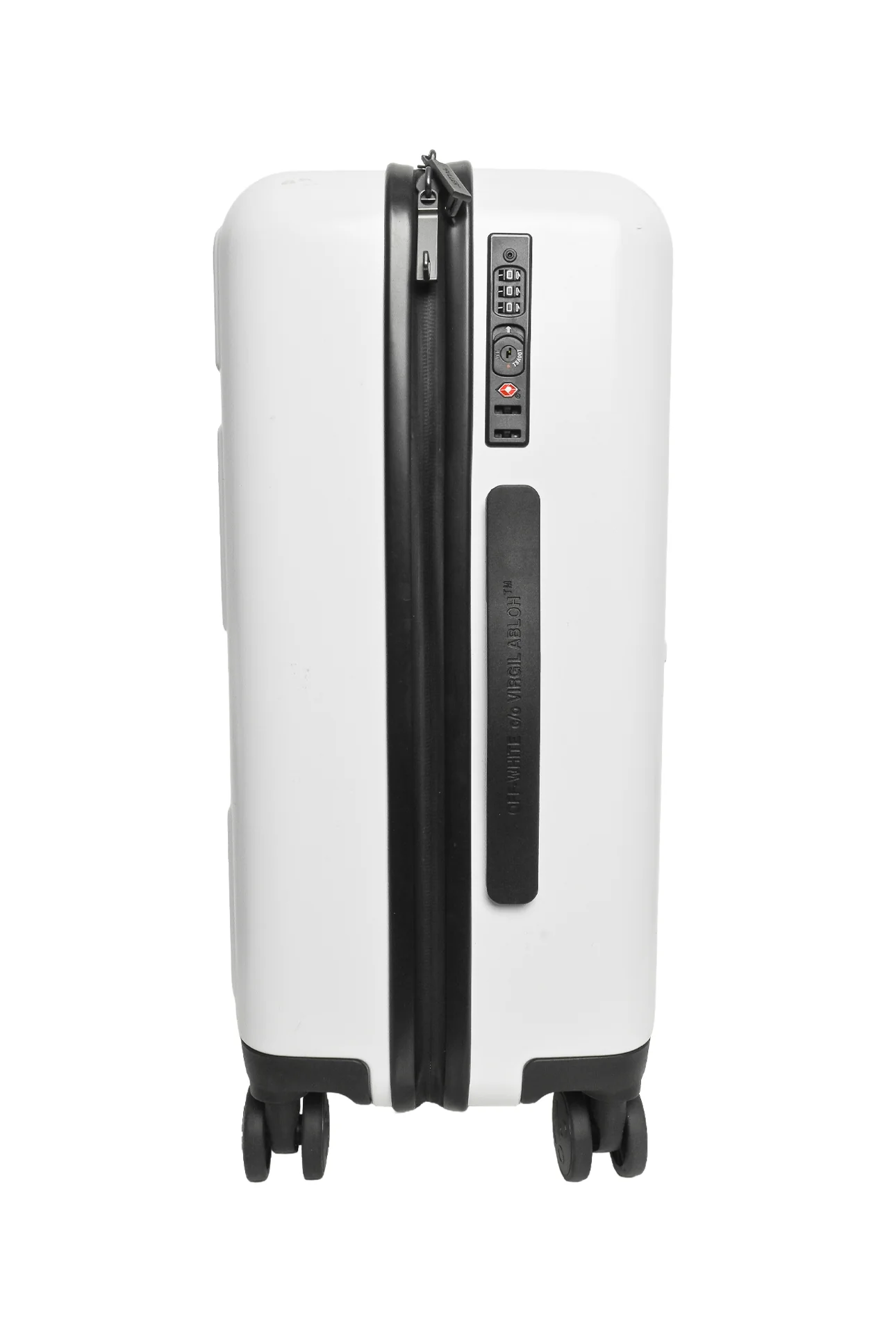 Off White Arrow Trolley Suitcase - Image 5