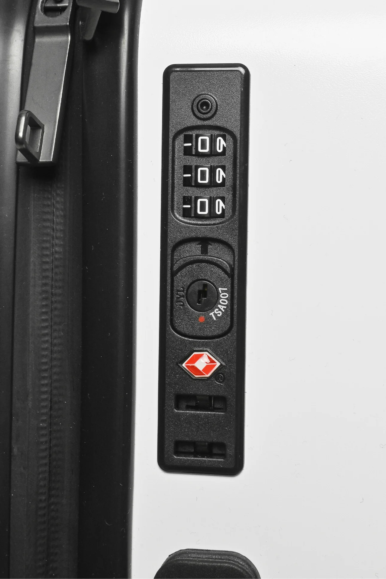 Off White Arrow Trolley Suitcase - Image 6