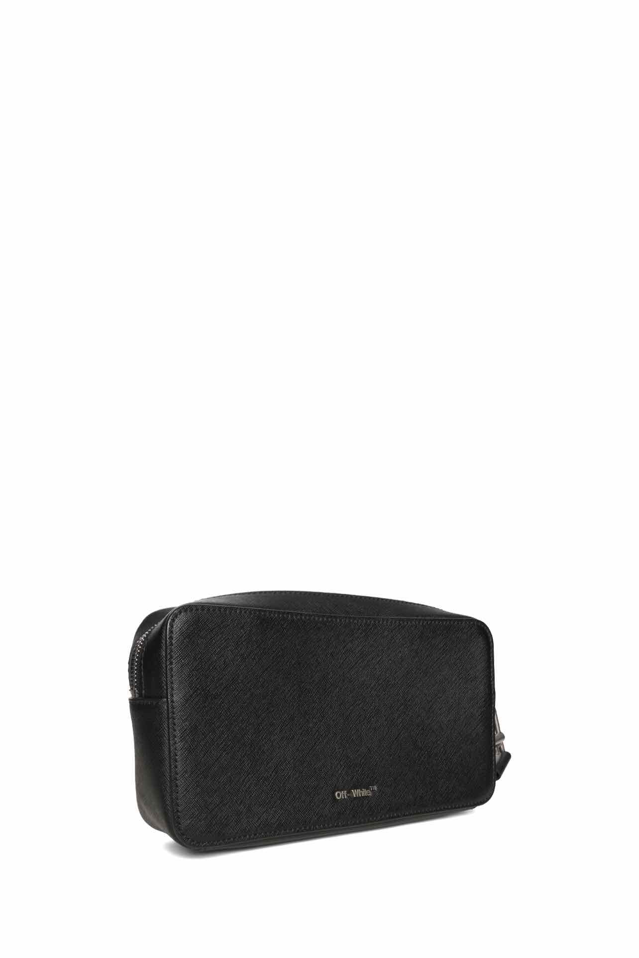 Off White Binder Diag Saffiano Pouch - Image 2